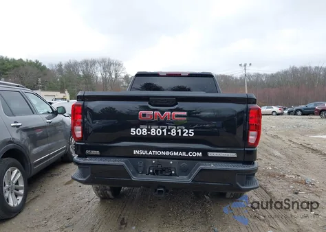 2025 GMC Sierra 1500 4Wd Standard Box Elevation With 3Vl from USA, damaged, VIN 1GTRUJEK6SZ138569